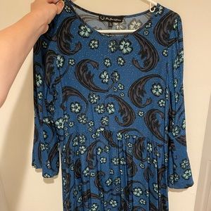 For Love & Lemons bell-sleeve mini dress